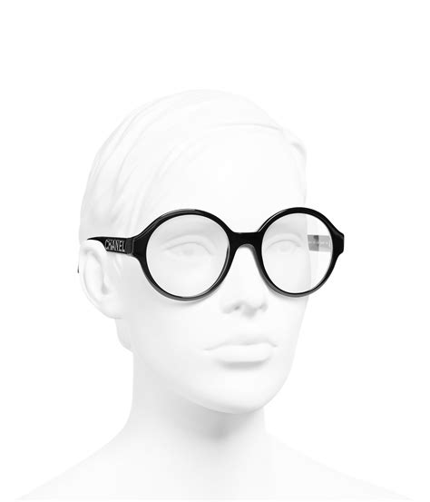 round eyeglasses chanel|chanel round eyeglasses.